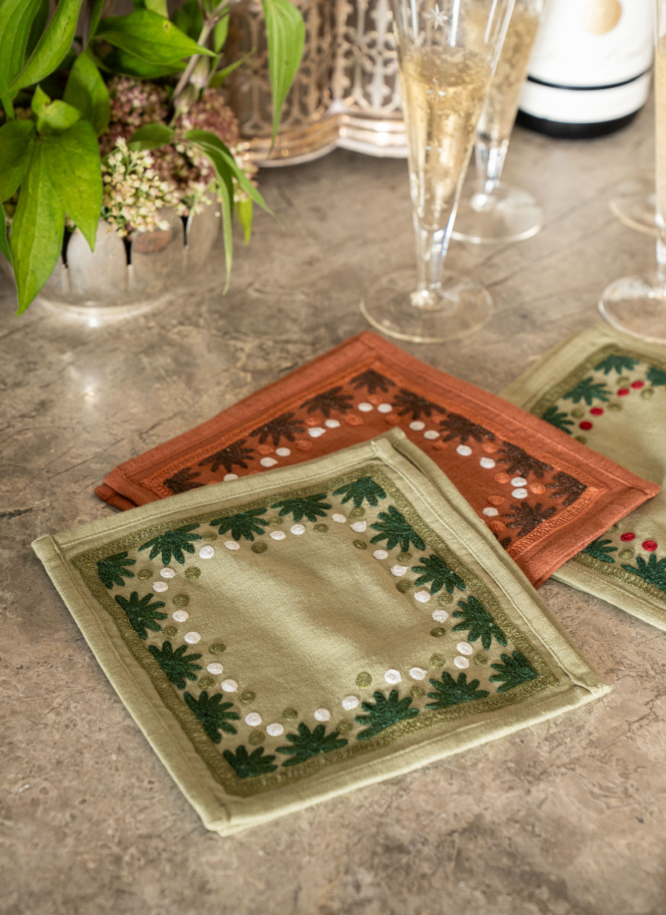 MAISON VENU | Starburst Cocktail Napkin