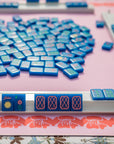 THE MAHJONG HOUSE Flower Border Mat