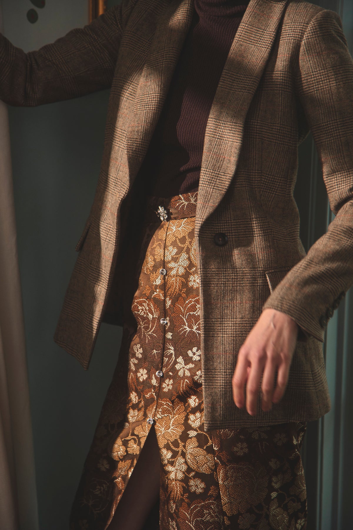 MASON'S DAUGHTER | Tilly Blazer, Brown Tweed