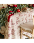 NADIA & CO. Winter Wonderland Toile Table Linen