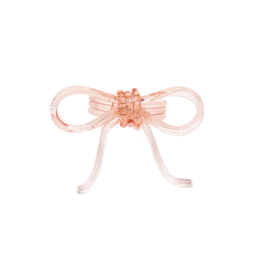 Bow Napkin Ring, Pink