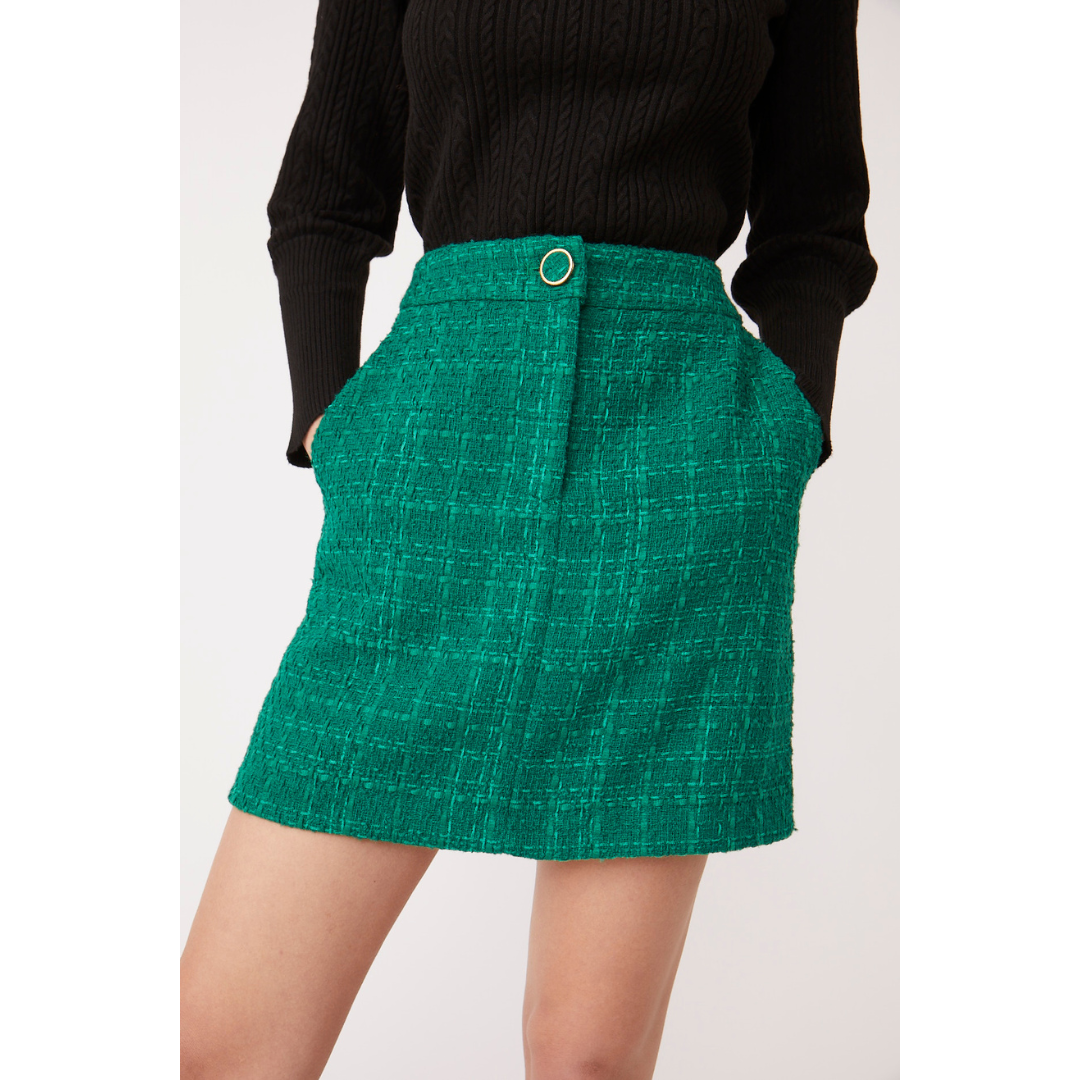 Folly Skirt, Vert