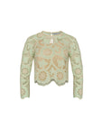 HUNTER BELL Pippa Top, Lagoon Lace