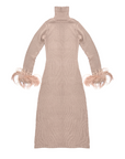 Avis Sweater Dress, Soft Tan