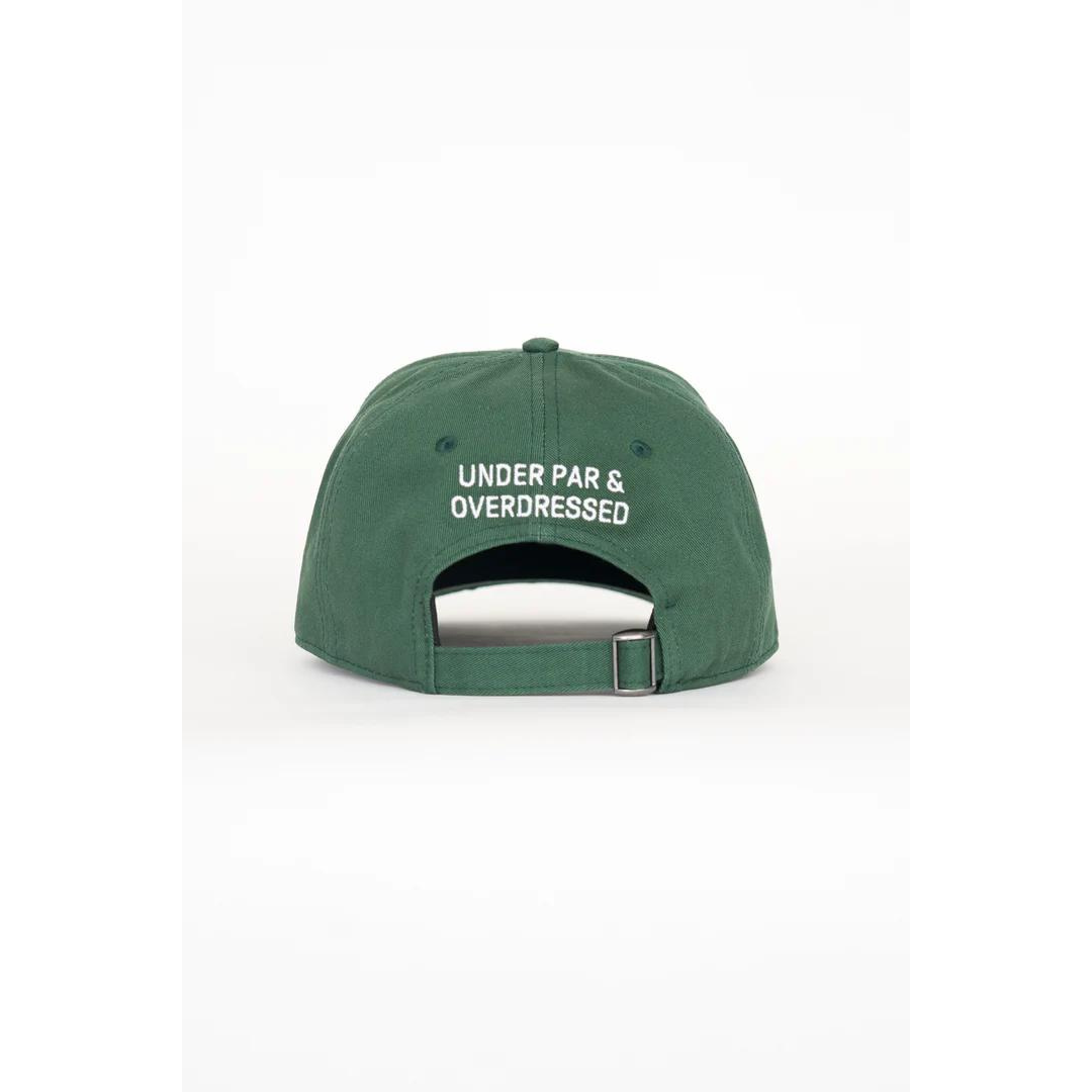Byrdie Golf Rope Hat, Green/White