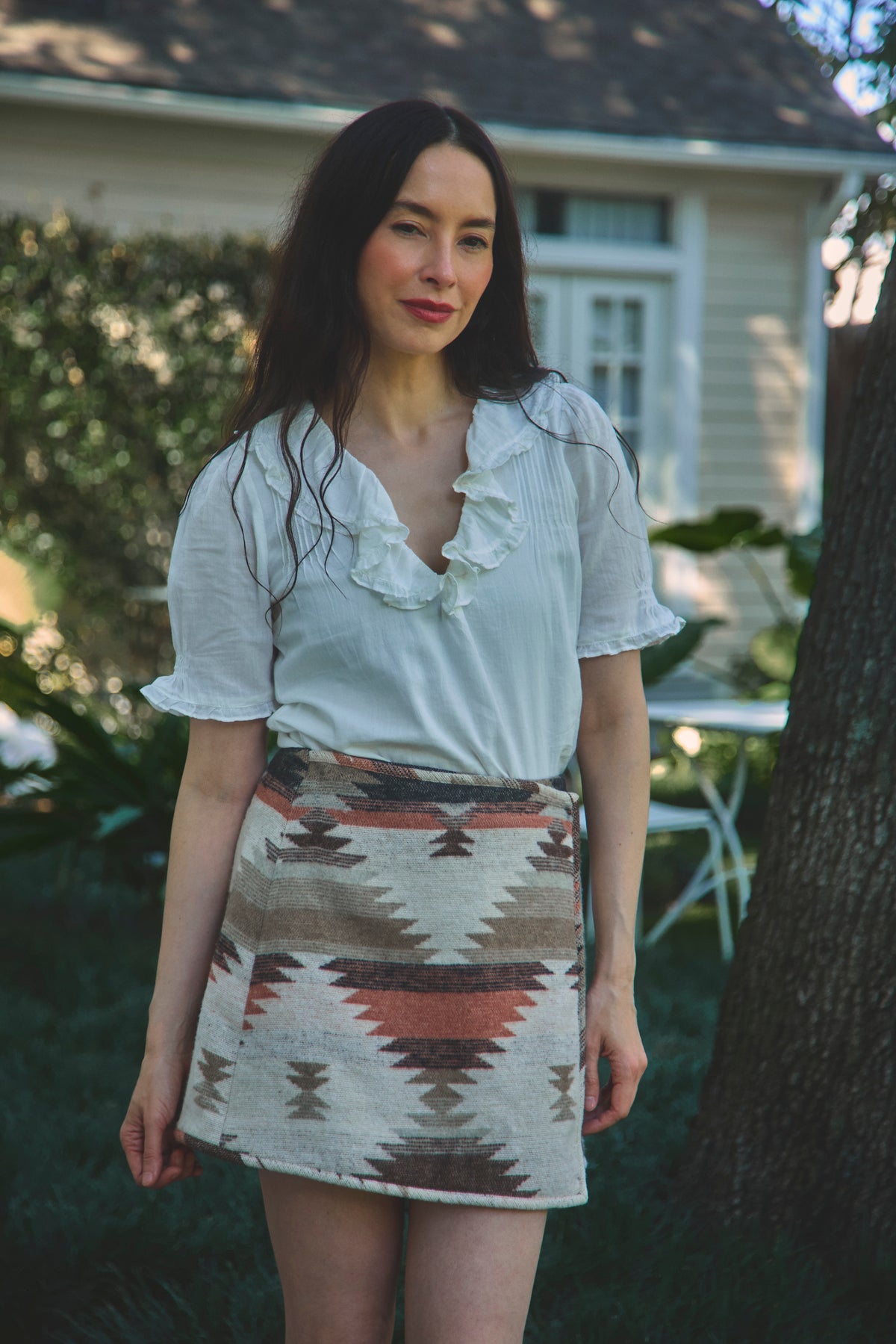 MASON'S DAUGHTER | Iris Top, White