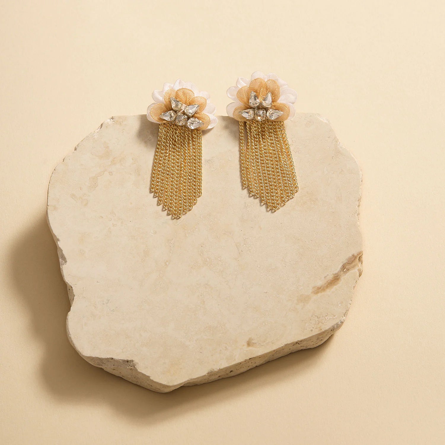 Mila Studs, Gold and Silver
