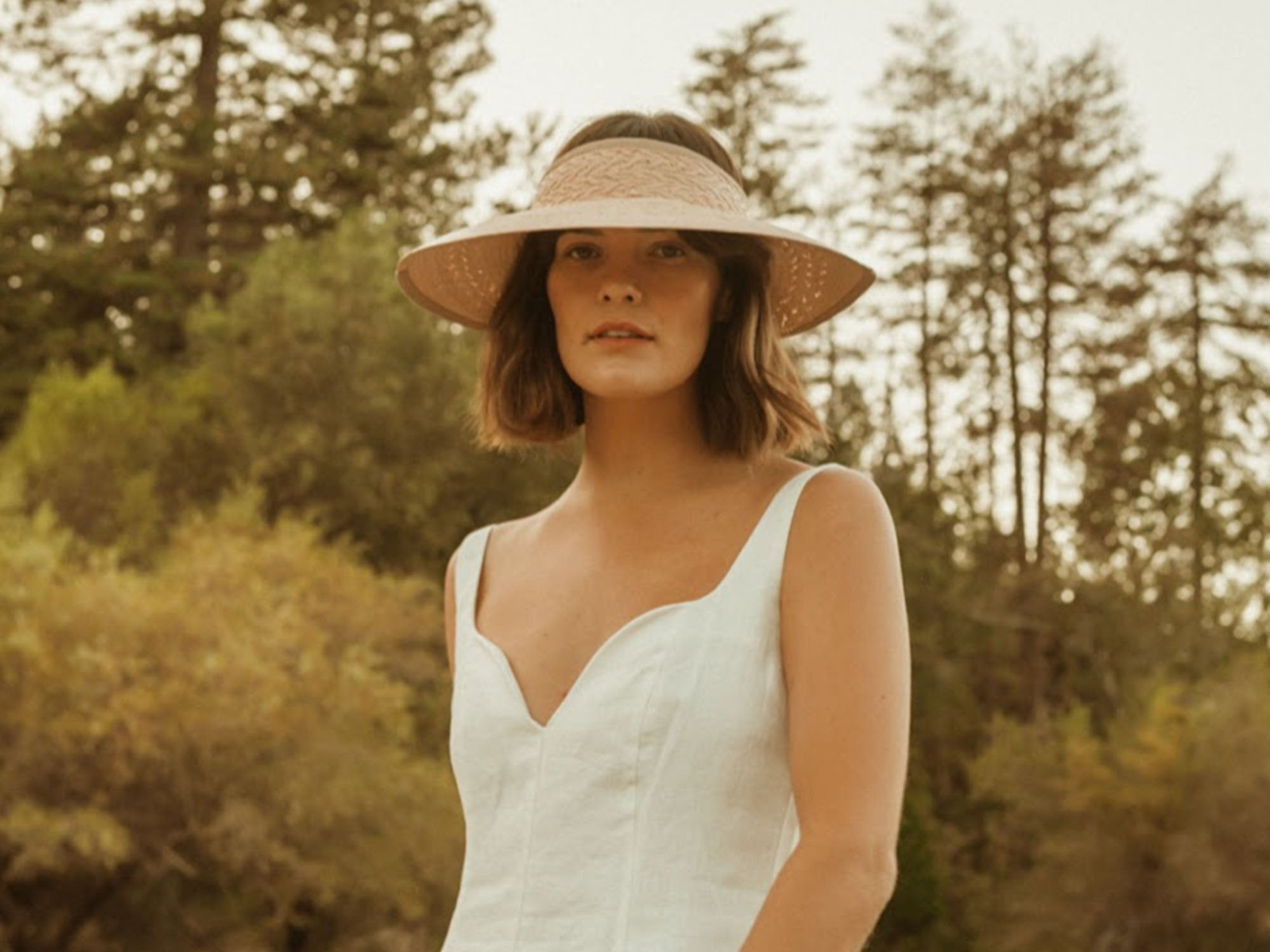 Redwood Visor, Peach