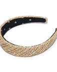 Natural Raffia Bessette Headband