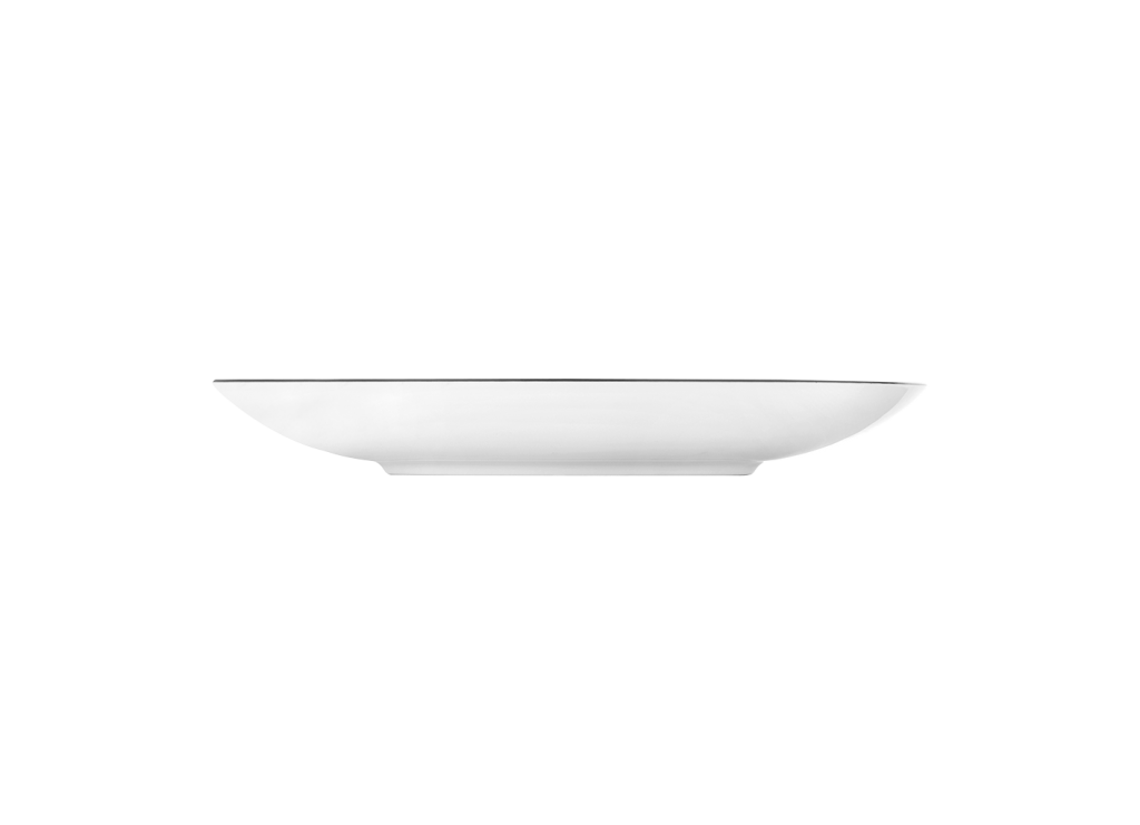 Arcadia Dinner Plate, White