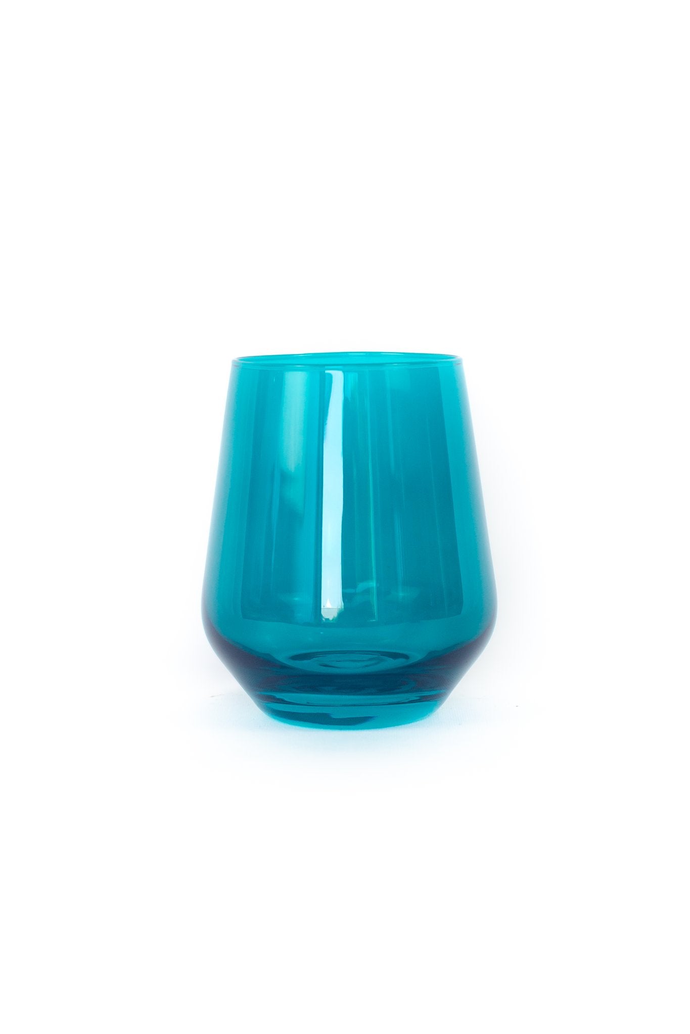 Stemless Wineglass (Set of 2), Teal