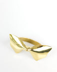 Vintage Bow Napkin Ring, Gold