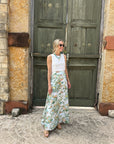 Maxi Skirt, Spring Chinoiserie