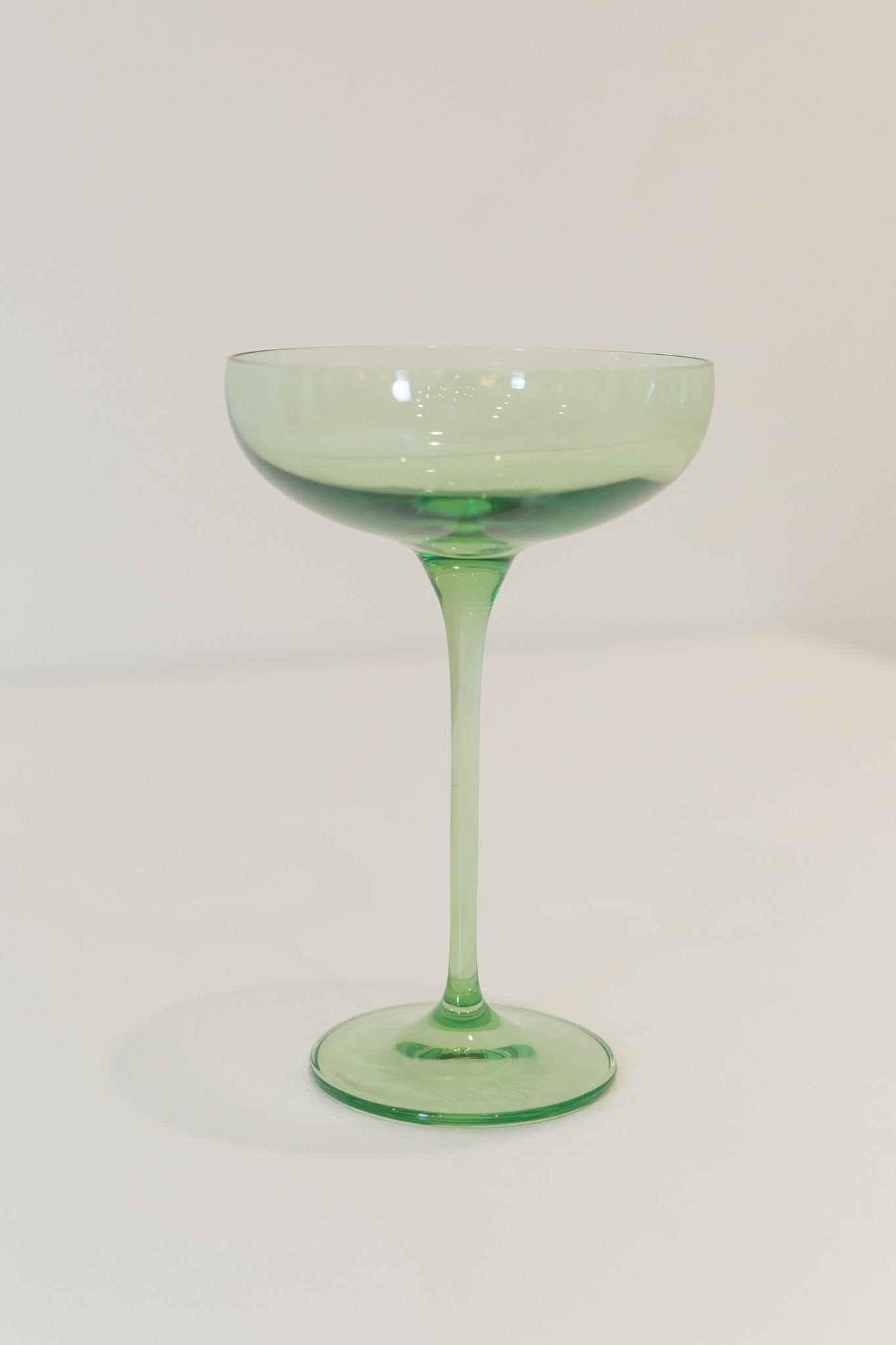 Champagne Coupe (Set of 2), Mint Green