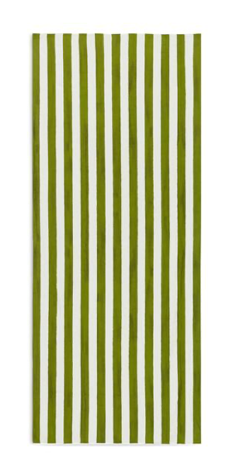 Stripe Linen Tablecloth, Green