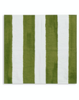 Stripe Linen Napkins, Green