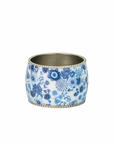 Field of Flowers Napkin Ring - Chambray