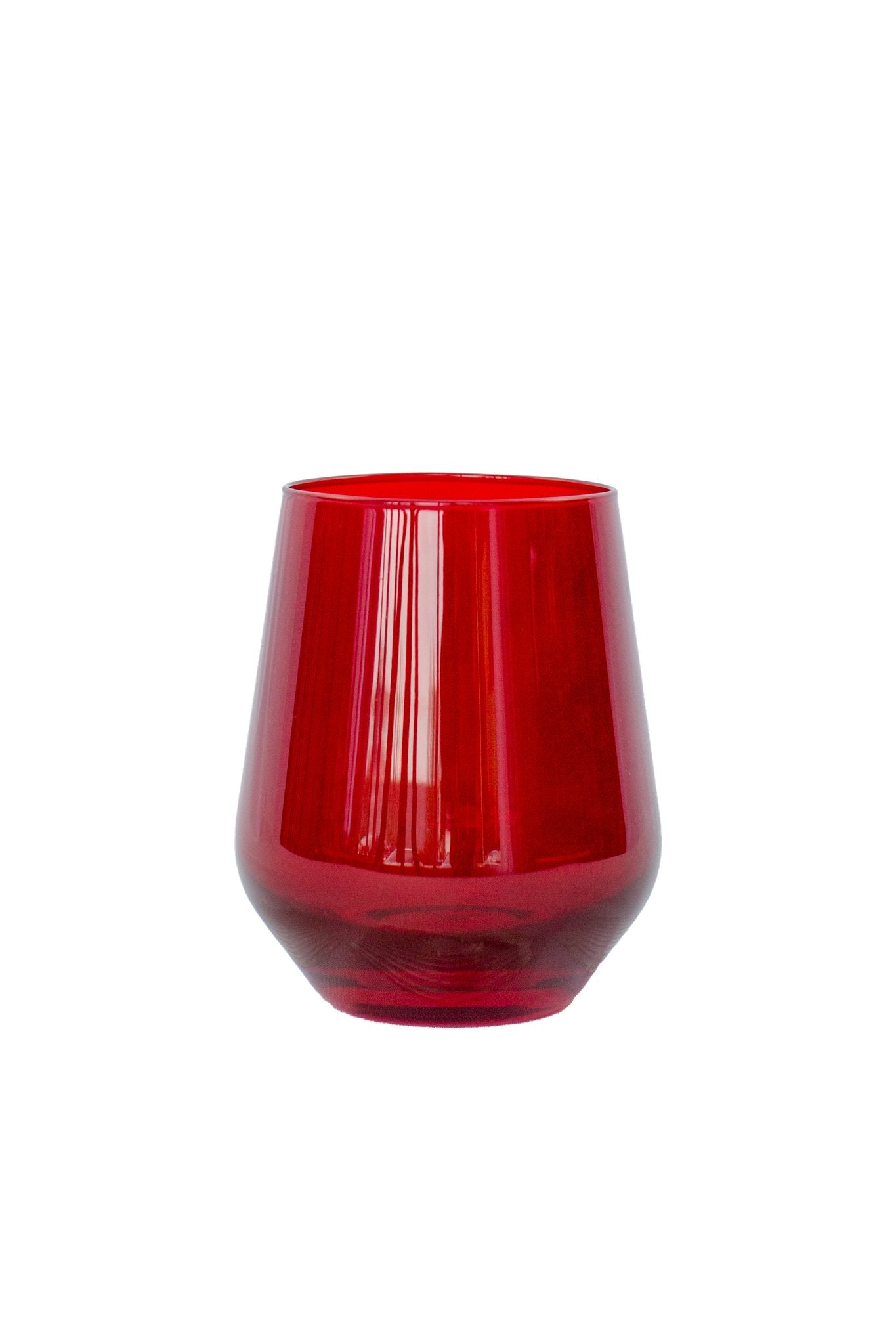 Stemless Wineglass (Set of 2), Red