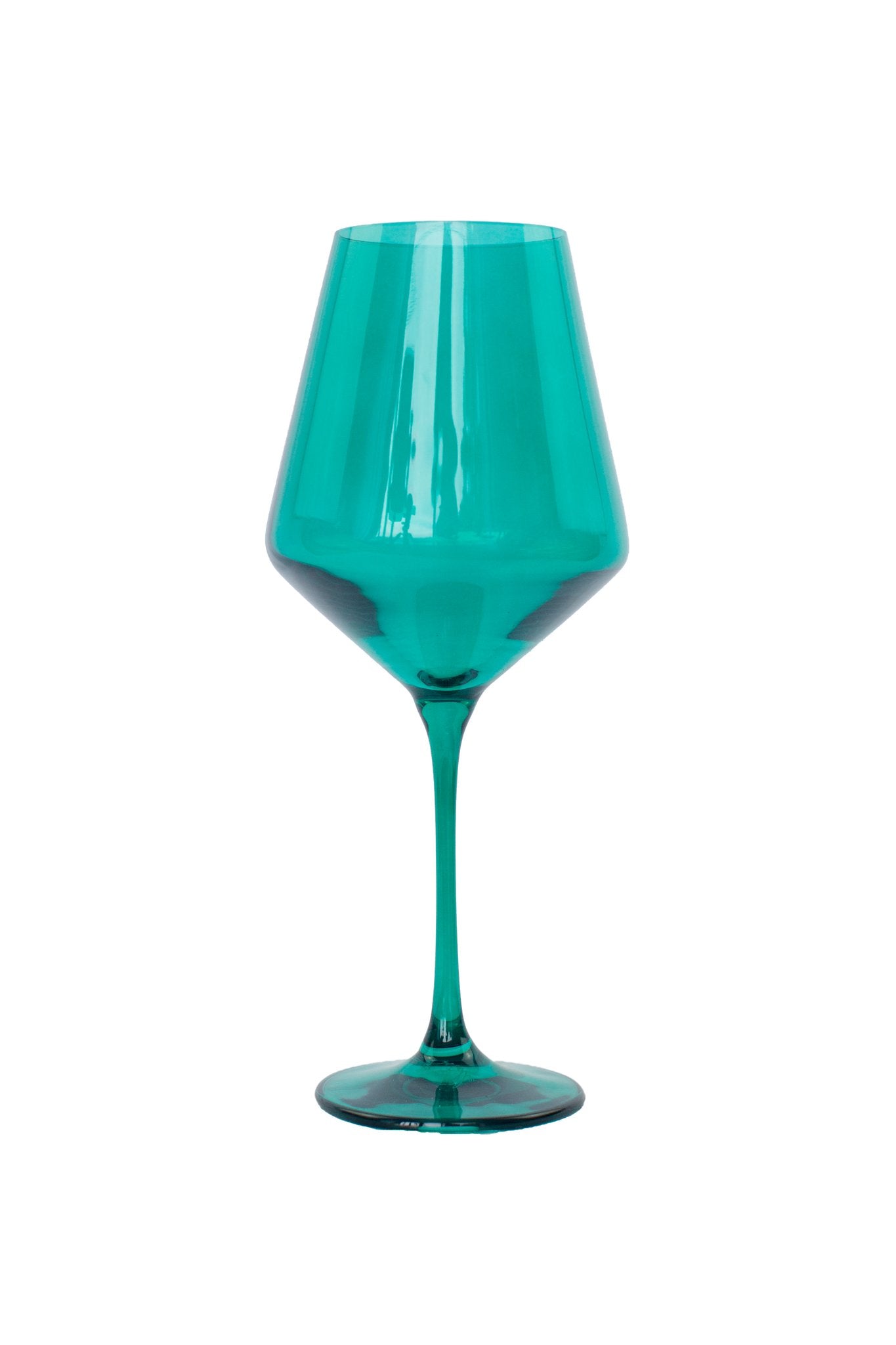 Wine Glass (Set of 2), Emerald Green